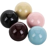5pcs Electroplated round Ball Spray Bottle Caps for Fragrance | Protective Leakproof Plastic Tops, Colorful Glossy Finish, for Bathroom Countertop and Office Use
