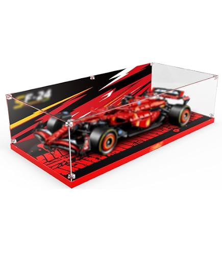 Amazon.com: Clear Acrylic Display Case for Lego 42207 Ferrari SF