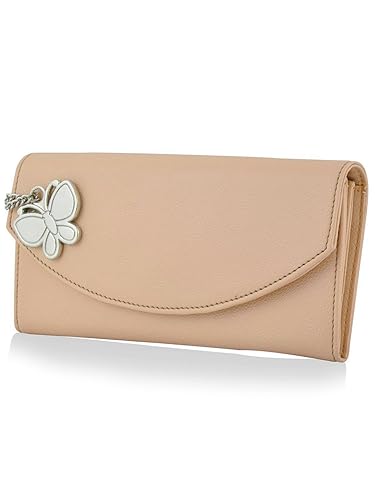 Butterflies Womens Wallet (Peach) (BNS 2320 PCH)
