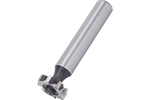 HSS Keyseat Cutter T-Slot Milling Cutter for Steel Aluminum Copper Iron Straight Shank Metric 4x16x10mm T-Track Slot Cutter M