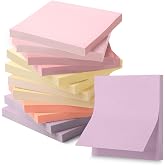 Mr. Pen- Sticky Notes, 3"x3", 12 Pads, 600 Sheets, Colorful | Sticky Notes Bulk, Self-Stick Note Pads, Perfect for Office, School, Home, Study &amp; Organization