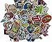 150pcs/pack Cute Stickers Skateboard Vintage Vinyl Sticker Laptop Luggage Car Phone Pad Decals