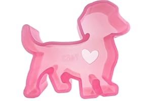 (300 Design Optional) MUBYOK M201 Puppy Dog Silicone Freshie Mold for Baking Aroma Beads Car Freshie Supplies