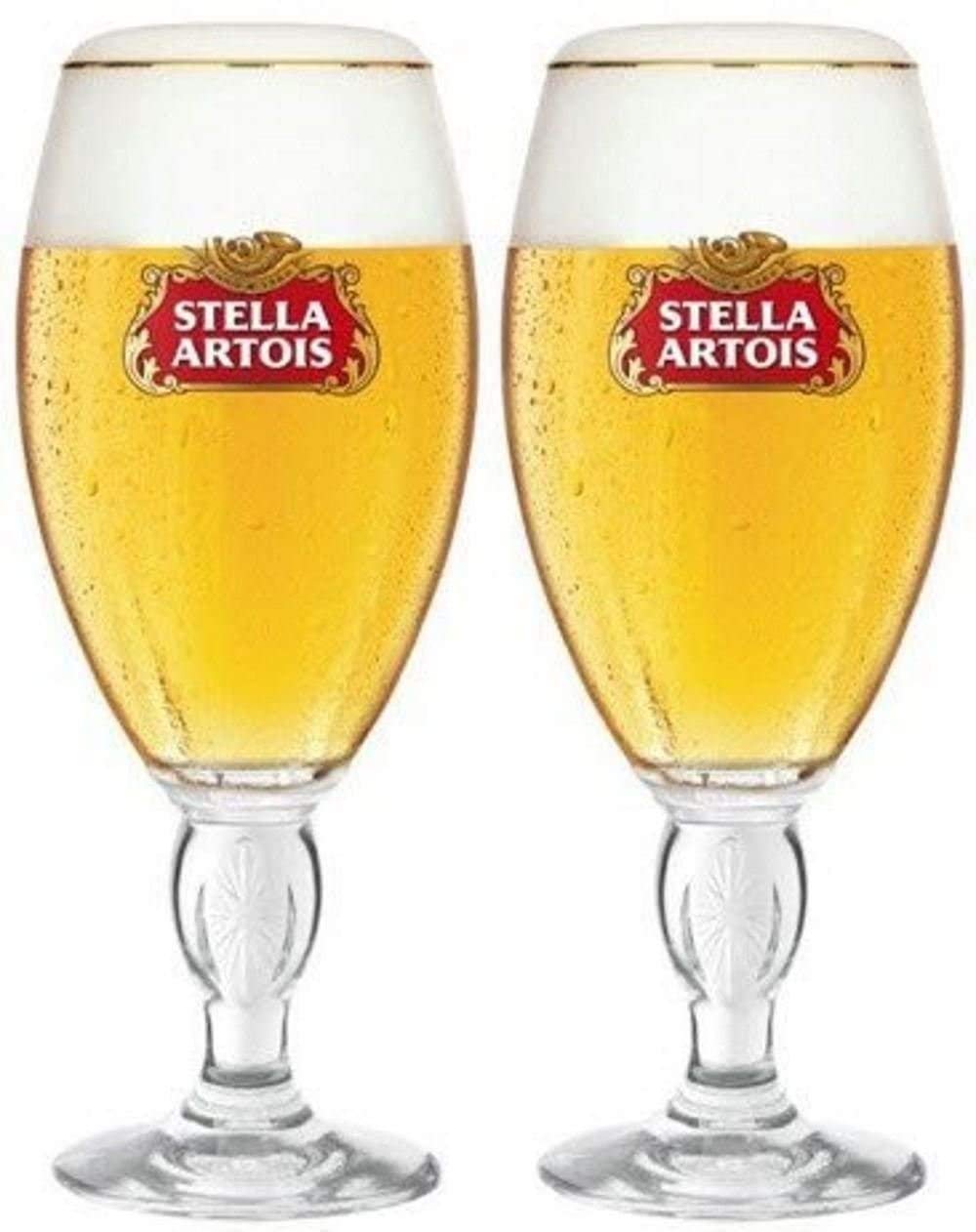 Stella Artois Chalice Pint Glasses Ce 20oz 568ml Set Of 2 Buy Online In Burkina Faso At Burkinafaso Desertcart Com Productid 50056677