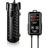 300W Aquarium Heater, Fish Tank Heater, Submersible Heater For Fish Tank | Aquarium Heater For 40-75 Gallon Tank, Digital Control, Overheat Protection, For Freshwater And Saltwater, Turtle Tank Heater