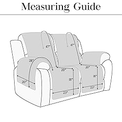TOMORO Non-Slip Loveseat Recliner