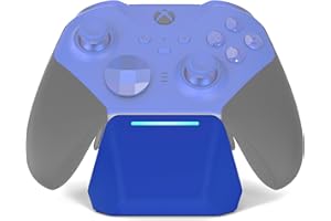 OSTROGEAR Charging Station Dock for Xbox Elite Series 2 Controller, Magnetic Charger Stand for Xbox Elite Series 2 Core Controller with Type C Charging Cable, LED Indicatore - Blue