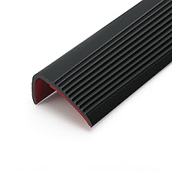 Taaizau Stair Anti Slip Nosing, Self-Adhesive Vinyl