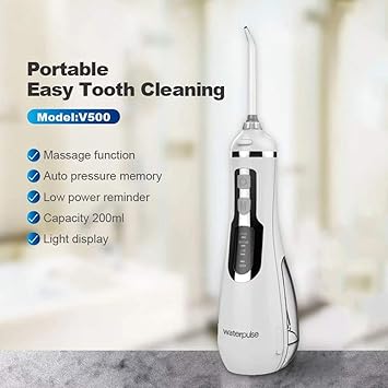 Zqg Beauty Tragbare Rote Zahne Waschmaschine Strom Wasser Floss