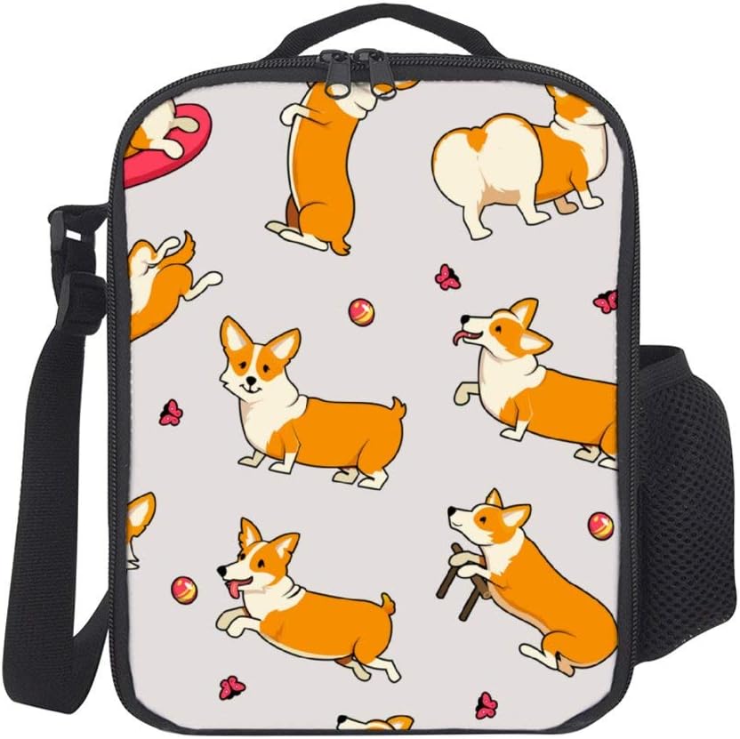 corgi lunch bag