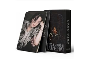 HAIANALLO Kpop SUGA Photo Cards 55 Pcs Album Road to D-Day Merch LOMO Cards