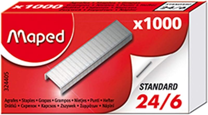 Maped 1000 Staples 24/6 Brand Maped Office Staples 24/6