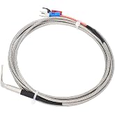 Chiffonade K Type Thermocouple Sensor with 14mm Washer - Stainless Steel Probe for Engine CHT Measurement, -40 to 1000&deg;C Range(3Meters)