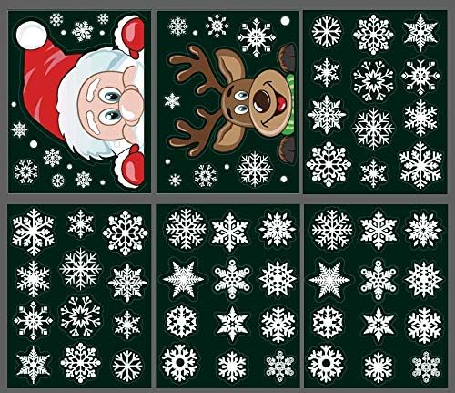 VEYLIN Christmas Window Stickers - Image 4