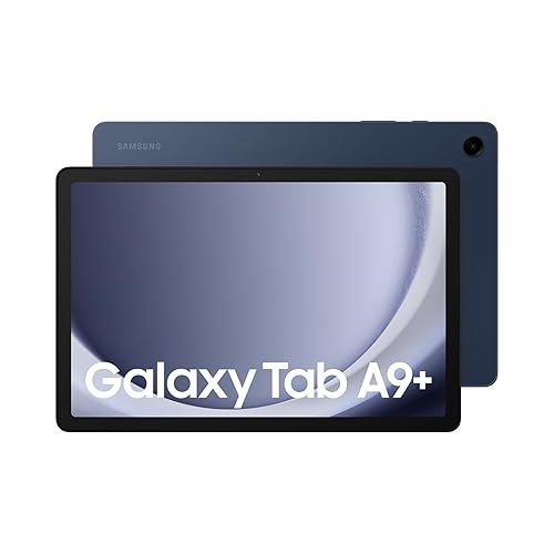 Samsung Galaxy Tab A9+ Android Tablet, 128GB Storage, 6GB RAM, Large Display, 3D Sound, Graphite , 3 Year Samsung Extended Warranty (UK Version)