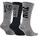 Nike Unisex Dry Cushion Crew Training Socks Multi-Color (900) Large (Men's Shoe Size 8-12)