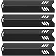 SHINESTAR Grill Heat Plates Replacement Parts for Dyna-Glo, Backyard & Uniflame Grill, DGF510SBP, DGF493BNP, BY15-101-001-02, BY13-101-001-13, Porcelain Steel, 15" x 3-13/16", 4-Pack