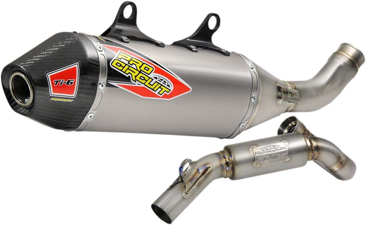 Pro Circuit 0351845F Ti-6 Titanium Exhaust System (Ktm/Hus 1 8 Fe)