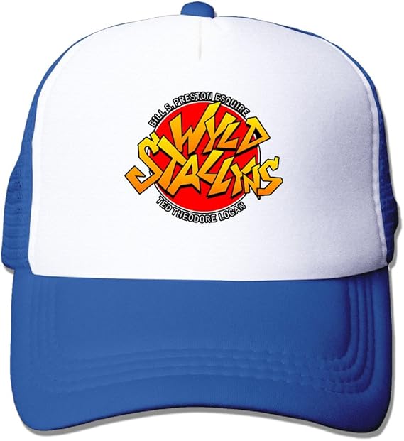 Amazon メンズビルとテッドの大冒険ロゴメッシュキャップ Us サイズ One Size カラー ブルー 帽子 通販