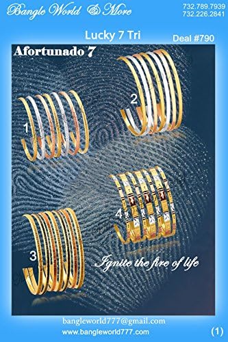 Bangle World's Group L Lucky 7 Bangle Deal # 790 for details visit @bangleworld777 on Facebook