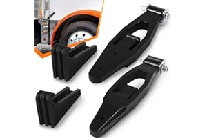 2 Pack for Peterbilt Kenworth Hood Latch Base Strap with Catch Bracket Kit for Peterbilt 379 378 377 357 389 367 388 389 & Ke