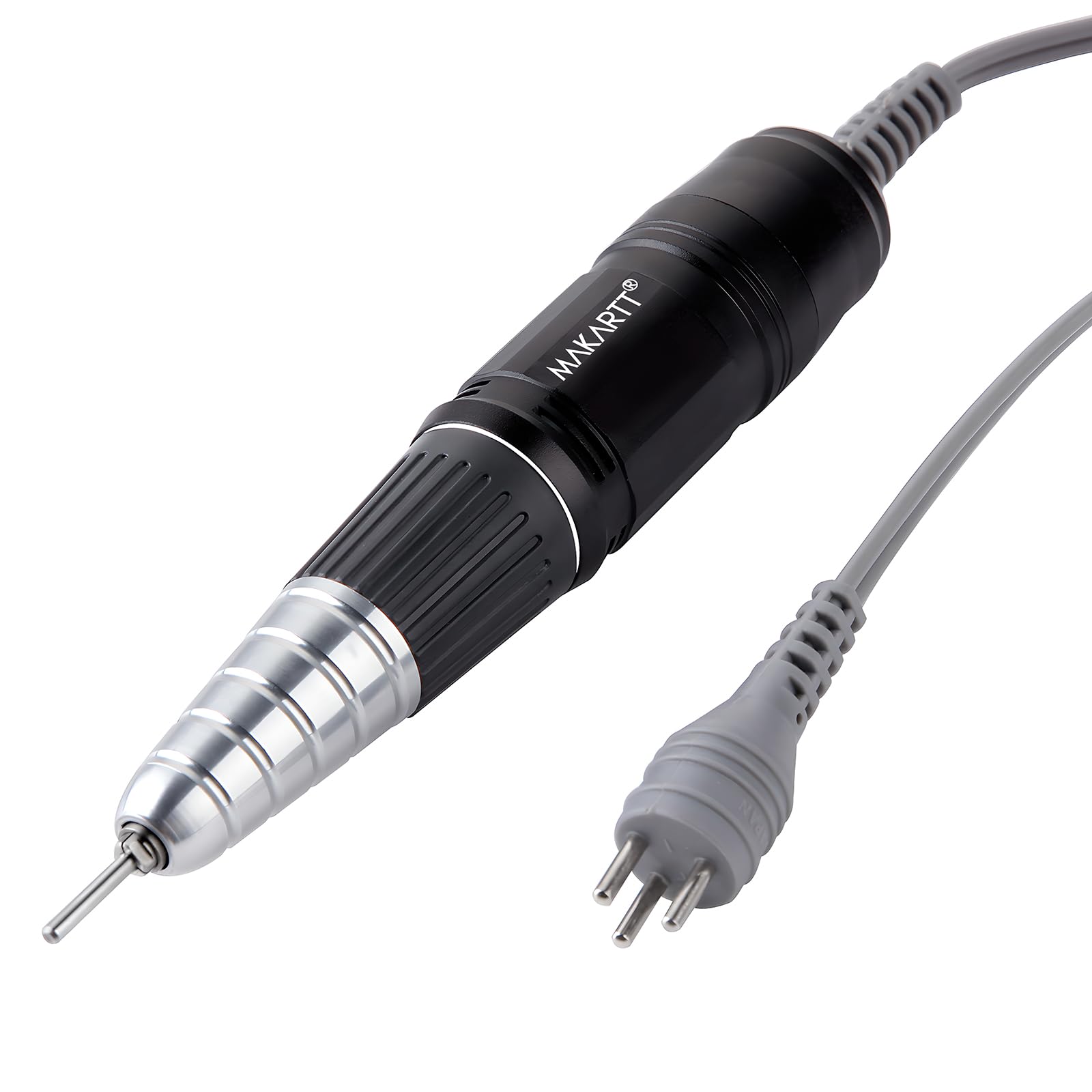 Makartt Nail Drill Handpiece for Up200 Machine:Professional Electric File Remove Gel Polish Poly Nail Gel Black B-05 Removing for Removing Acrylic Nail Polish Acrylic Nail Tools - Image 9