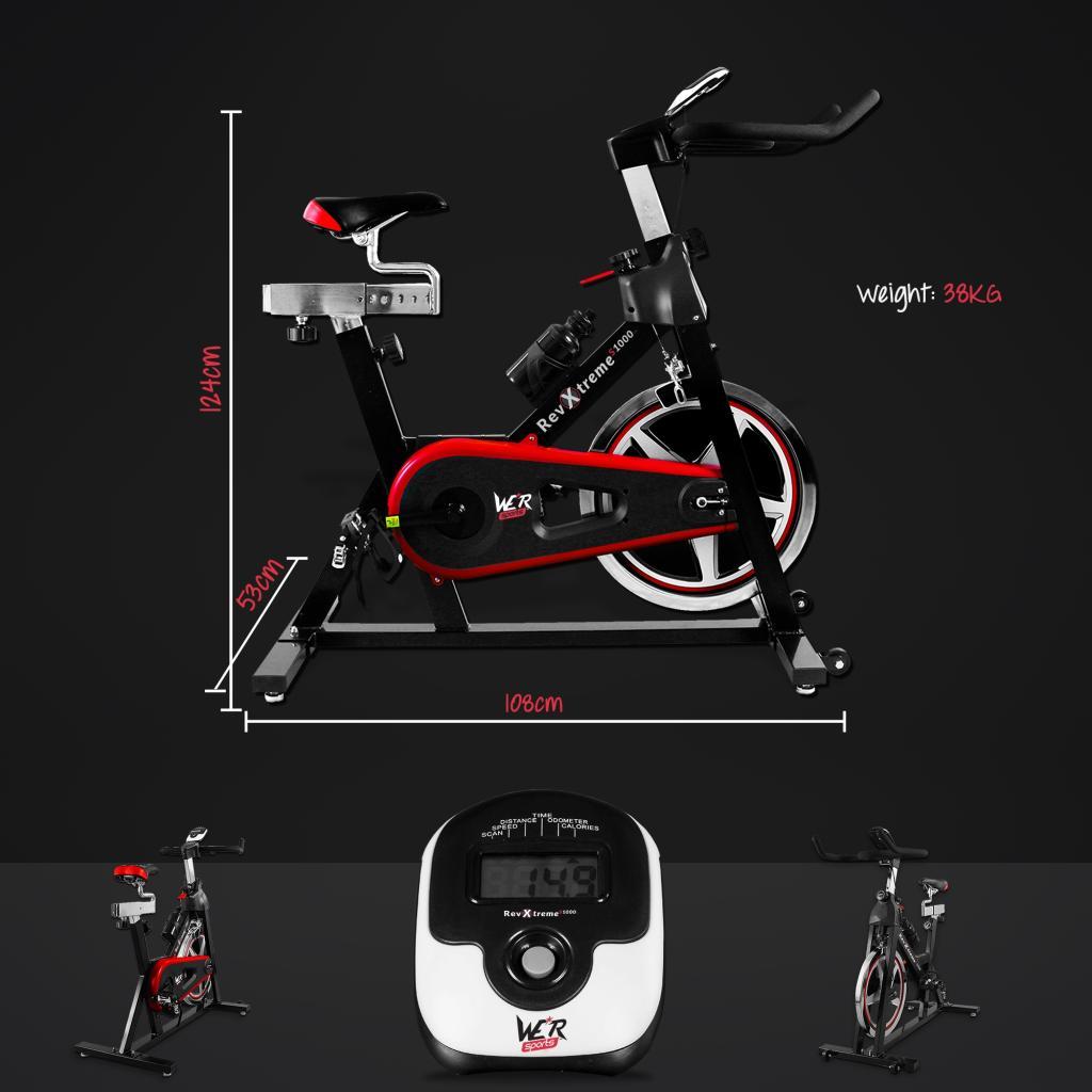 we r sports revxtreme indoor aerobic exercise bike