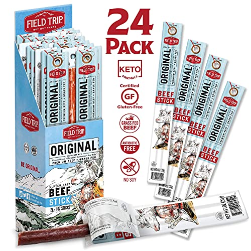 Field Trip Beef Jerky Sticks Keto Gluten Free Jerky, Low Carb