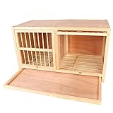 DXIUMZHP Bird cage Solid Wood Nest Box Pigeon