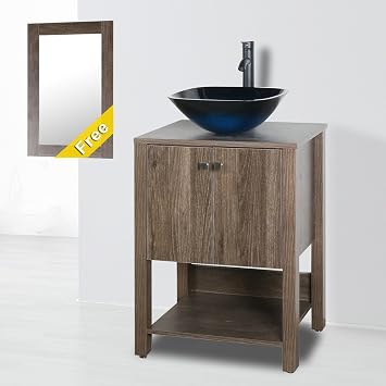 Mfyo Mode Design 61 Cm Moderne De Salle De Bain Meuble Armoire Et En