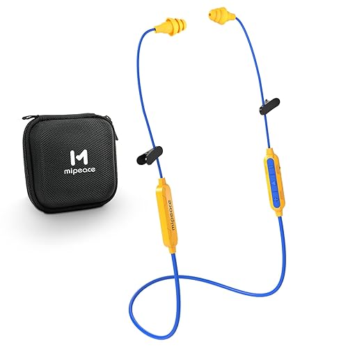 MIPEACE Bluetooth Work Earplugs Headphone,Wireless in-Ear Noise