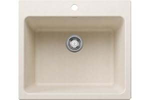 BLANCO LIVEN SILGRANIT Drop-In/Undermount Utility Laundry Sink