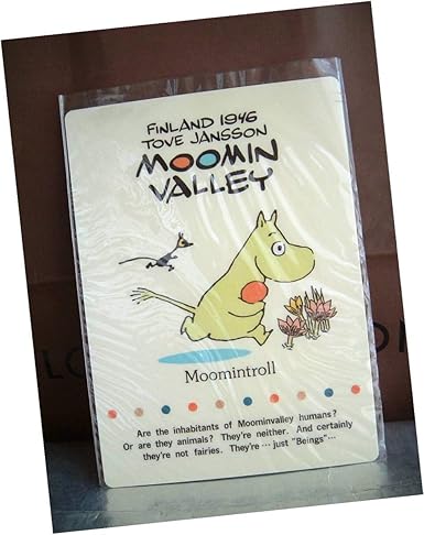 Amazon Co Jp ムーミン 廃盤 レトロ ムーミン シリーズ 下敷き サンスター 1990年 デッドストックむみーん むーみん のたに ホビー