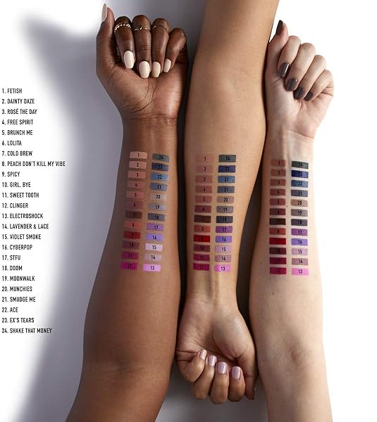 NYX SUEDE MATTE LIPSTICK, VIOLET SMOKE, 0.12 OUNCES
