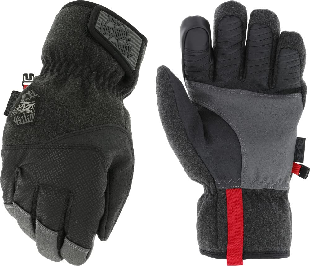 Mechanix Wear ColdWork™ Wind Shell Winter Safety Work Gloves (Large, Black/Grey)