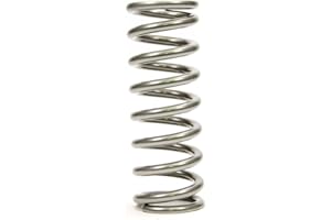 QA1 10HT550 Coil Over Spring (10HT550 - C/O Spring - 2.5in ID x 10in Silver)