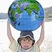 Pangda 8 Pack 16 Inch Inflatable Globe Blow up World Globe PVC Inflatable Earth Beach Ball for Playing or Teaching, Beach Ball for Kids Party Bags Summer Pool