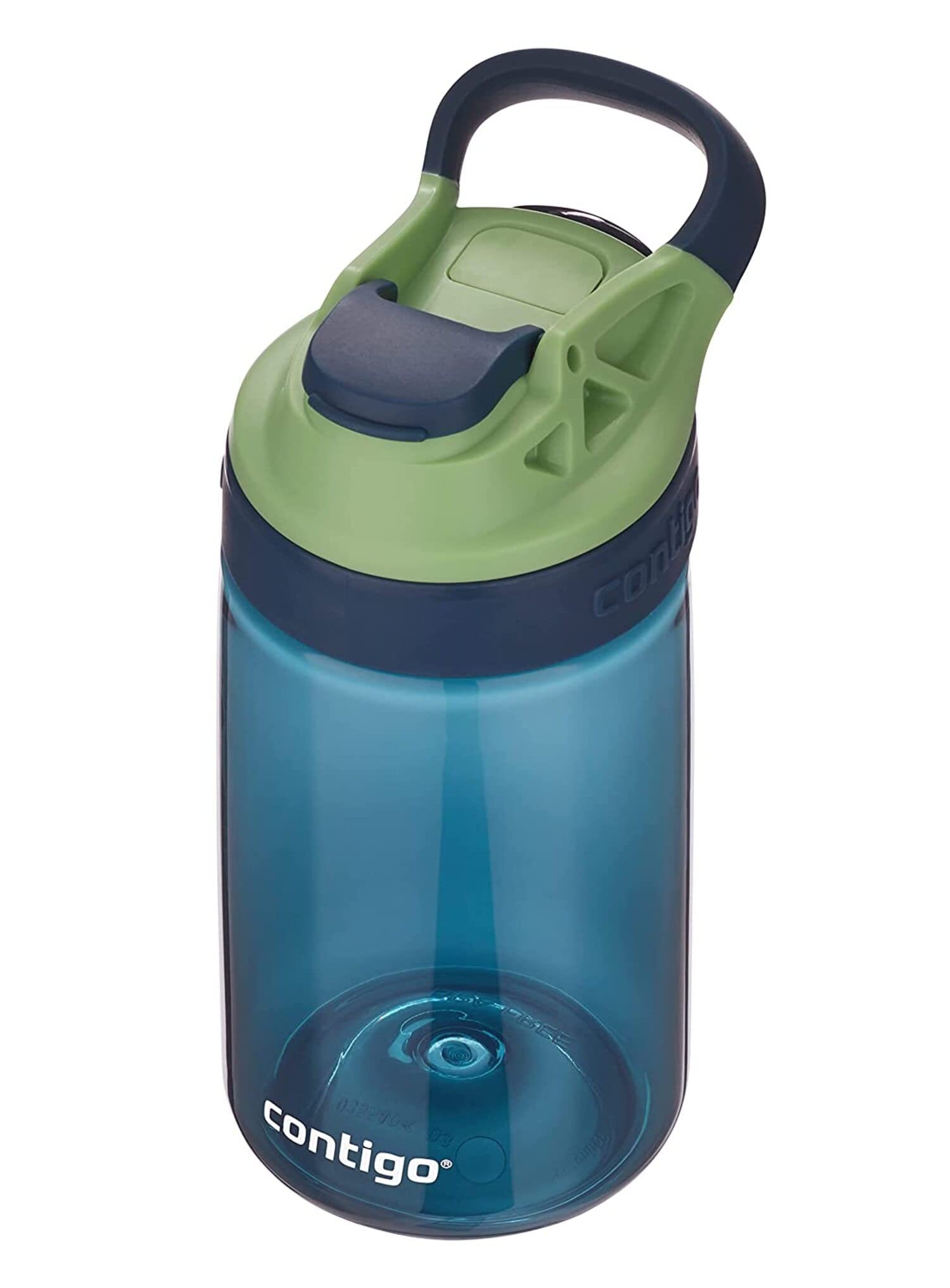 Contigo Gizmo Sip kids’ drinking bottle; BPA-free, robust water bottle; 100% leak-proof; intuitive drinking at the press of a button; easy-clean; ideal for preschool, daycare, school, sports; 14 oz