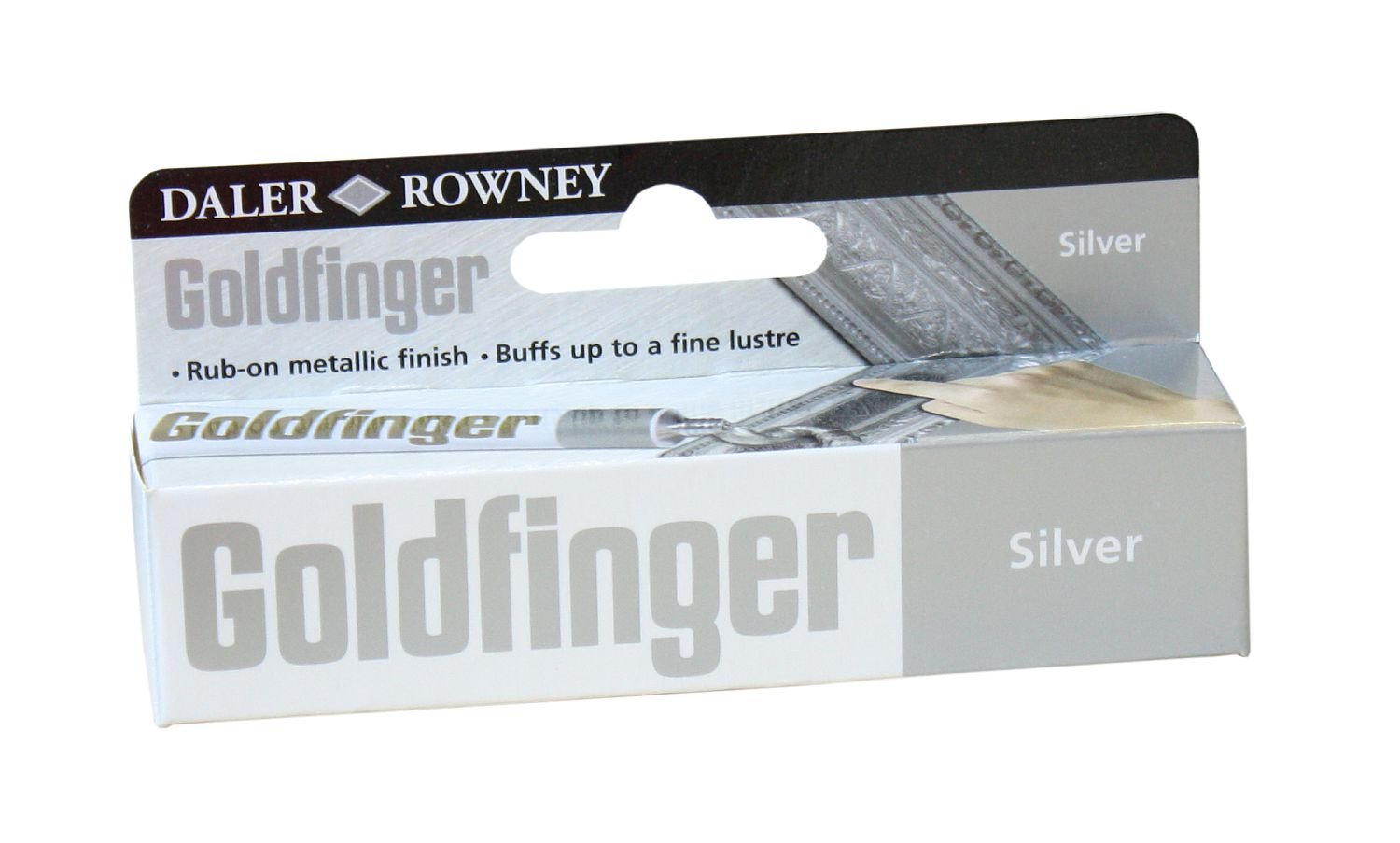 Daler-Rowney Goldfinger Gilding Colours, Aluminium Tube, 0.74oz - 22 ml, Silver Imitation, 22 ml (Pack of 1)