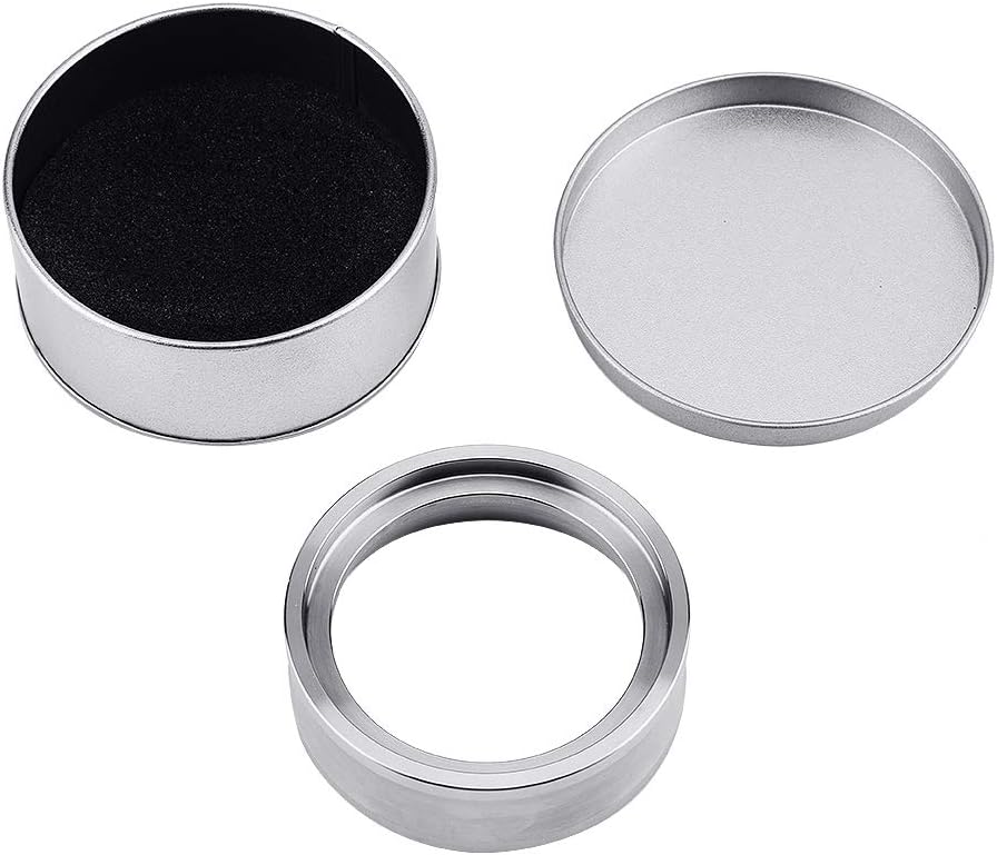 Coffee Powder Ring, Espresso Dosing Funnel Stainless Steel Coffee Dosing Ring Replacement Funnel for Portafilter(S)