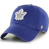 47 NHL Team Color Alternate Primary Logo Clean Up Adjustable Cap Dad Hat, Adult One Size Fits All