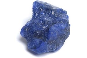 GEMHUB Natural Blue Sapphire Rough Gemstones 8-200 Carats Raw Crystals and Healing Stones Loose Gemstone Necklace For Women And Men