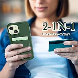 Petocase for iPhone 15 Wallet Case Card Holder Slot