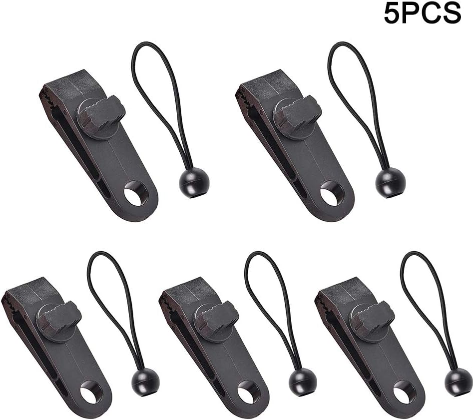 Tarp Clips, Heavy Duty Lock Grip Clamps Thumb Screw Tent Clip Awning