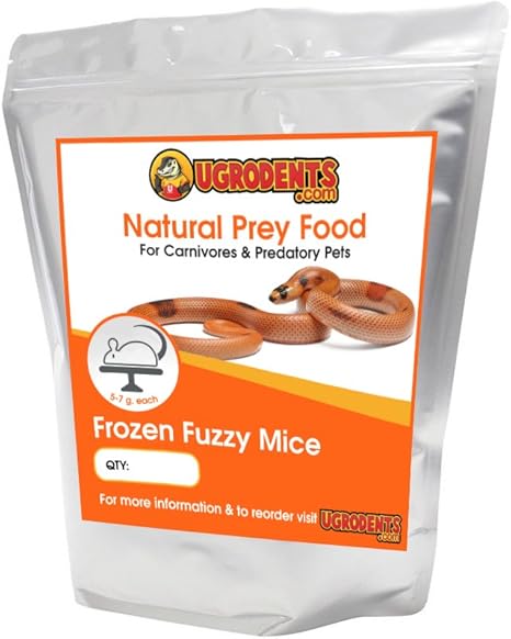 Amazon Com Ugrodents 50 Pack Frozen Fuzzy Mice Pet Supplies