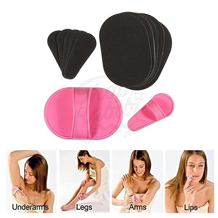 Fenny's Creation Haarentfernungspads, Glättung, Kinn, Arme, Bein, Bikini-Linie
