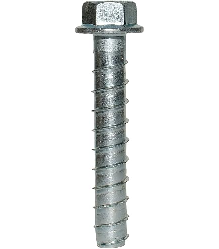 10-Pack 3/4" X 3-1/8" Drop-In Concrete Expansion Anchors - Zinc Plated, 1" Drill Size