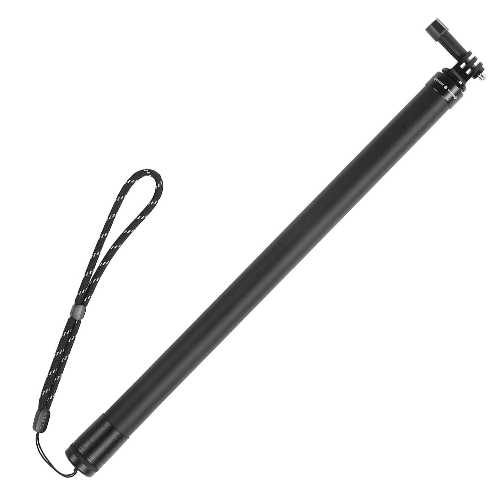 Goshyda 3M Extension Rod, 3M/9.8ft Ultra Long Selfie Stick Carbon Fiber Lightweight Extension Rod for Sports Camera Phone