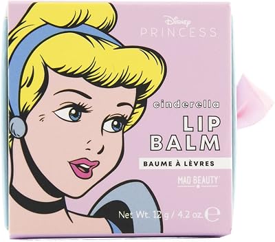 MAD Beauty Pop Princess Lip Balm Cinderella Strawberry Scented Hydrating