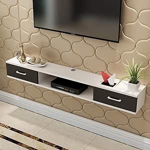 Mueble de televisión de Pared Estante de Pared Estante Flotante Estante